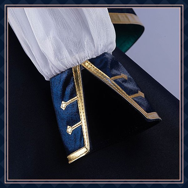 画像10: バーチャルYouTuber Vtuber 緑仙 SYMPHONIA 5周年ライブ衣装 コスプレ衣装 (10)