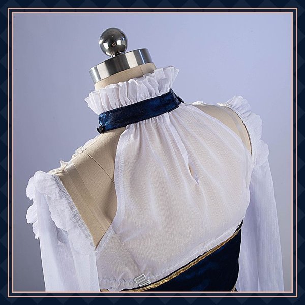 画像15: バーチャルYouTuber Vtuber 緑仙 SYMPHONIA 5周年ライブ衣装 コスプレ衣装 (15)