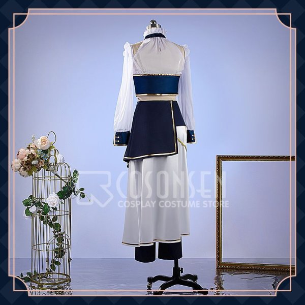 画像6: バーチャルYouTuber Vtuber 緑仙 SYMPHONIA 5周年ライブ衣装 コスプレ衣装 (6)