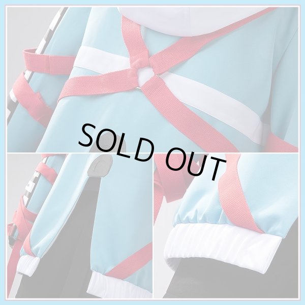 画像11: 【50％OFF&女Lサイズ在庫あり・一週間発送】ウマ娘 プリティーダービー トランセンド 勝負服 コスプレ衣装（バッグ、バッジなし） (11)