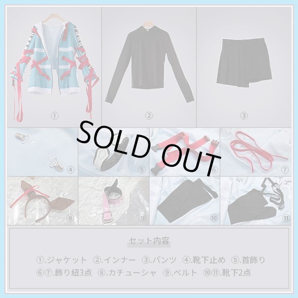 画像19: 【50％OFF&女Lサイズ在庫あり・一週間発送】ウマ娘 プリティーダービー トランセンド 勝負服 コスプレ衣装（バッグ、バッジなし） (19)