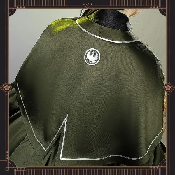 画像9: 【25%OFF】ホロライブ hololive 儒烏風亭らでん コスプレ衣装（羽織付き） (9)