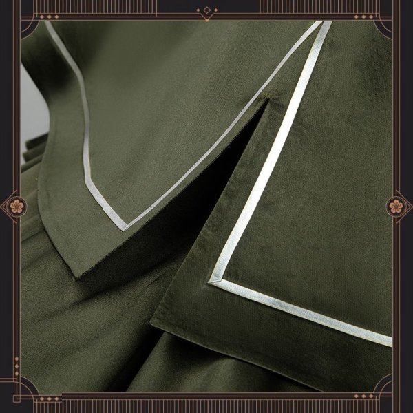 画像10: 【25%OFF】ホロライブ hololive 儒烏風亭らでん コスプレ衣装（羽織付き） (10)