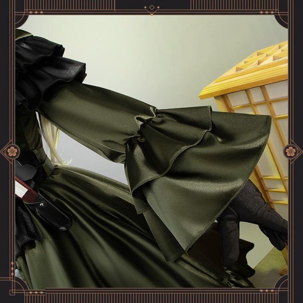 画像15: 【25%OFF】ホロライブ hololive 儒烏風亭らでん コスプレ衣装（羽織付き） (15)