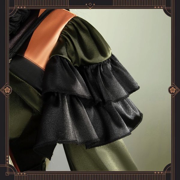 画像13: 【25%OFF】ホロライブ hololive 儒烏風亭らでん コスプレ衣装（羽織付き） (13)