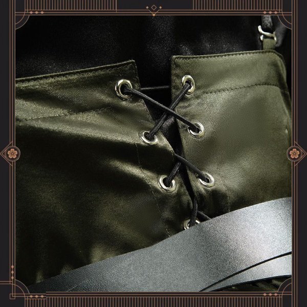 画像24: 【25%OFF】ホロライブ hololive 儒烏風亭らでん コスプレ衣装（羽織付き） (24)