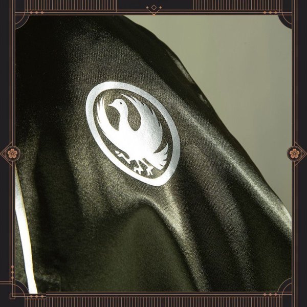 画像7: 【25%OFF】ホロライブ hololive 儒烏風亭らでん コスプレ衣装（羽織付き） (7)