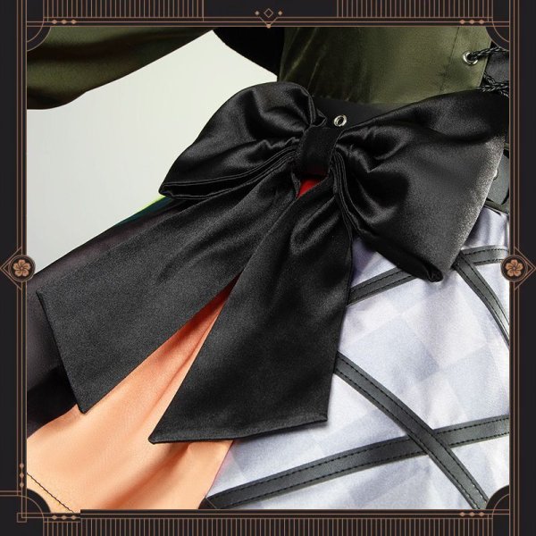 画像16: 【25%OFF】ホロライブ hololive 儒烏風亭らでん コスプレ衣装（羽織付き） (16)