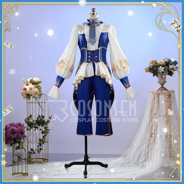 画像5: 【25%OFF】プロセカ 「Crown of Suitガチャ」天馬司 コスプレ衣装 (5)