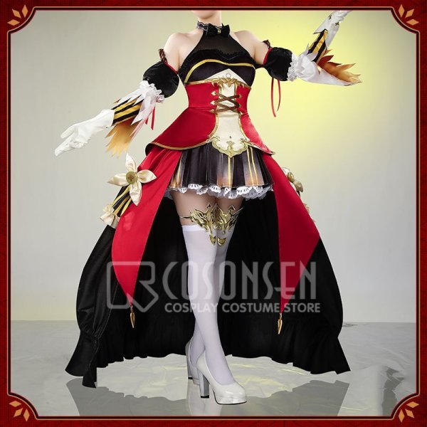 最終値下げ　試着のみ　ウマ娘　ジェンティルドンナ　コスプレ　衣装　耳飾り付 ウマ娘プリティーダービー ジェンティルドンナ 勝負服 コスプレ衣装