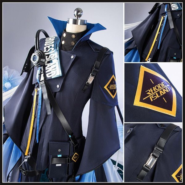 画像8: アークナイツ ステインレス Logos コスプレ衣装 (8)
