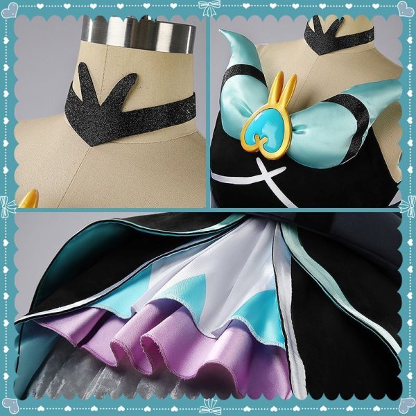 画像12: プリキュアF  Cure Supreme キュアシュプリーム コスプレ衣装 (12)