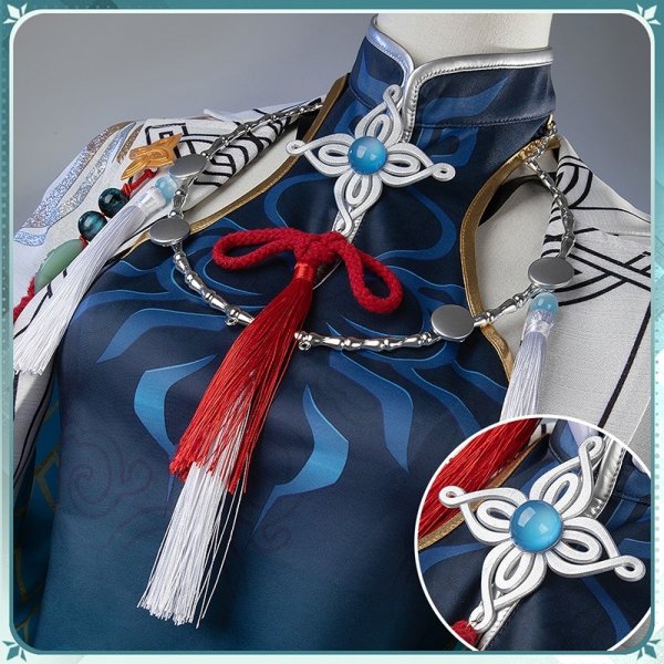 画像8: 崩壊:スターレイル 飛霄 コスプレ衣装 (8)