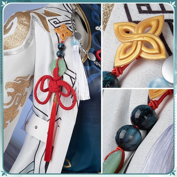 画像9: 崩壊:スターレイル 飛霄 コスプレ衣装 (9)