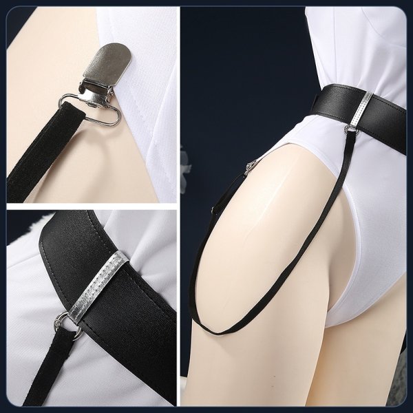 画像13: バーチャル YouTuber Vtuber 緋八マナ 女体化 バニー衣装 S.C.R.E.A.M コスプレ衣装 (13)