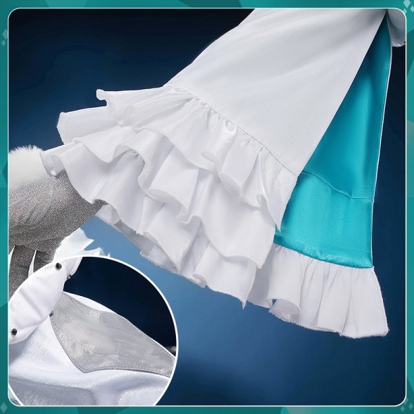 画像9: Fate/Grand Order FGO 9周年記念 スペース・エレシュキガル 霊基再臨 第3段階 コスプレ衣装 (9)