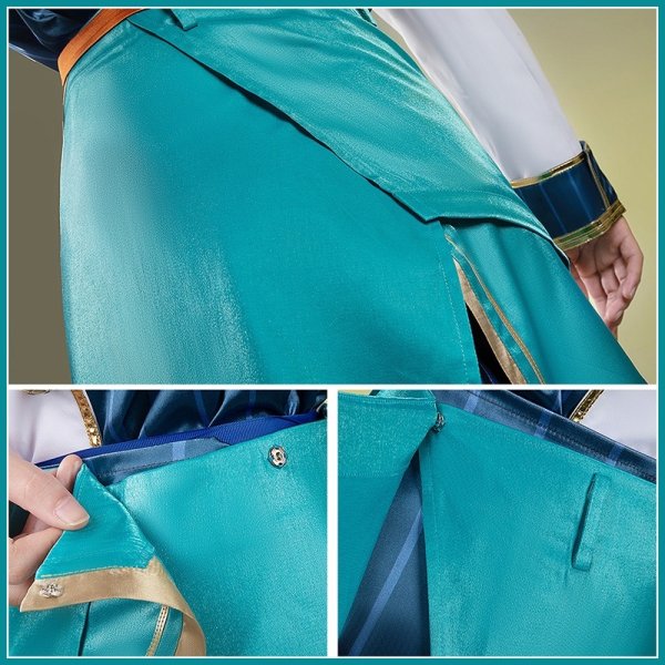 画像18: 【25％OFF】バーチャル YouTuber Vtuber Speciale 渚トラウト コスプレ衣装 (18)