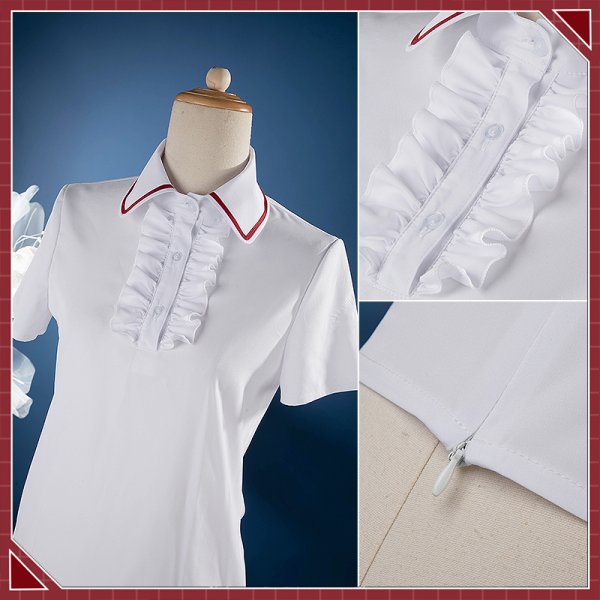 画像18: 【25％OFF】バーチャルYouTuber Vtuber 魔界ノりりむ 『サインはB』MV衣装 コスプレ衣装 (18)