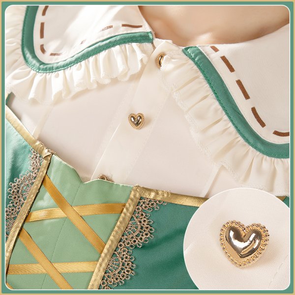 画像20: 【25%OFF】ウマ娘プリティーダービー ライスシャワー 新衣装 コスプレ衣装 (20)