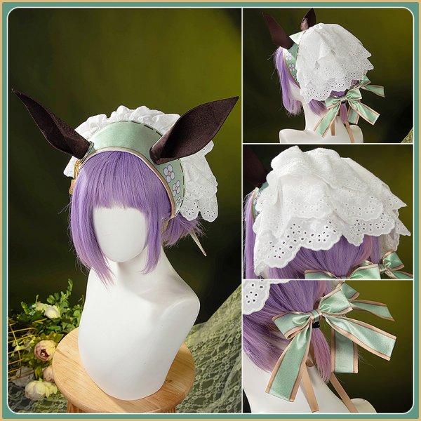 画像22: 【25%OFF】ウマ娘プリティーダービー ライスシャワー 新衣装 コスプレ衣装 (22)