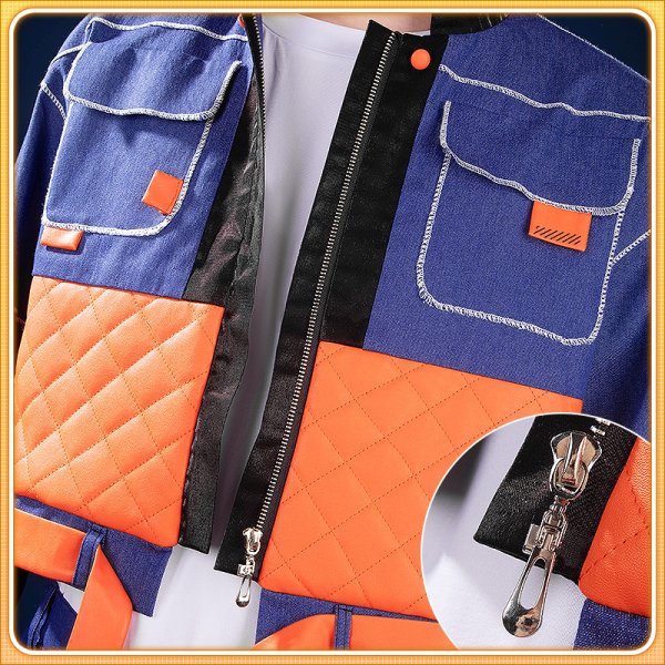 画像8: バーチャルYouTuber Vtuber 北見 新衣装 コスプレ衣装（Tシャツにプリント可能） (8)