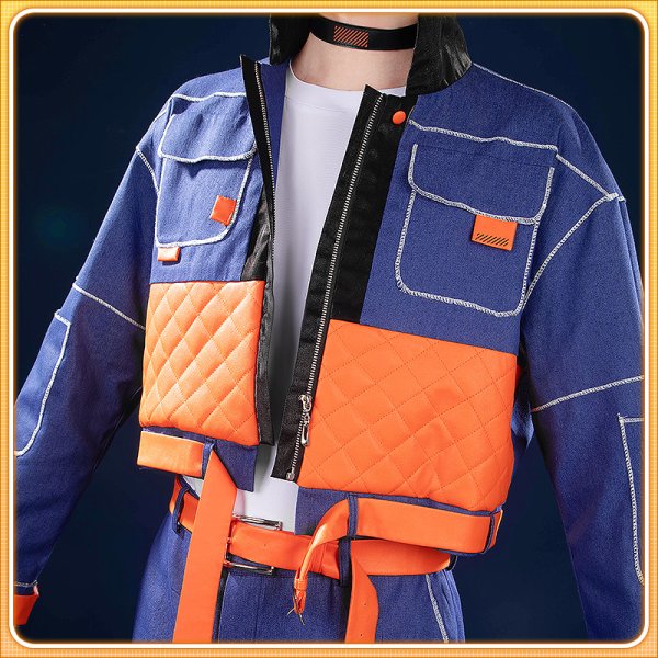 画像6: バーチャルYouTuber Vtuber 北見 新衣装 コスプレ衣装（Tシャツにプリント可能） (6)