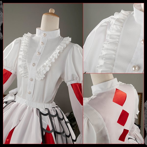 画像18: 【25%OFF】プロセカ 失われてしまったもの 苦痛の綻花 暁山瑞希 コスプレ衣装 (18)