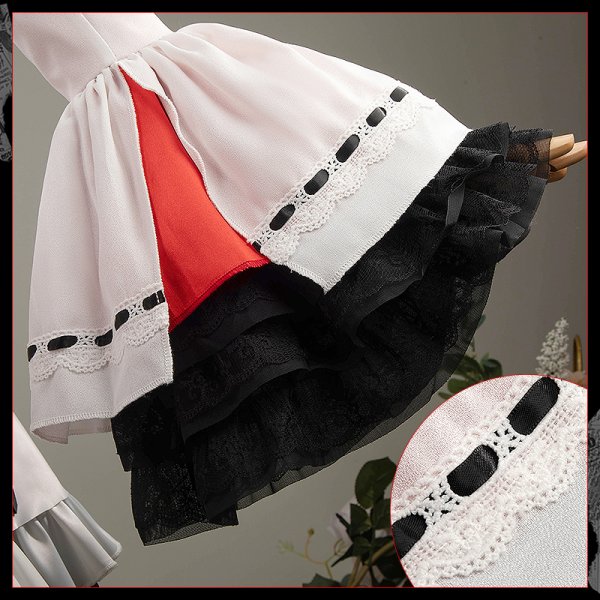 画像10: 【25%OFF】プロセカ 失われてしまったもの 苦痛の綻花 暁山瑞希 コスプレ衣装 (10)