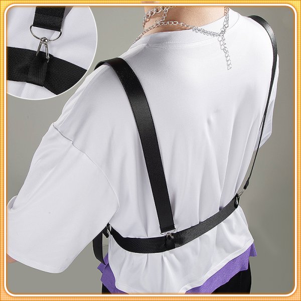 画像16: バーチャルYouTuber Vtuber ネス 新衣装 コスプレ衣装(Tシャツにプリント可能) (16)