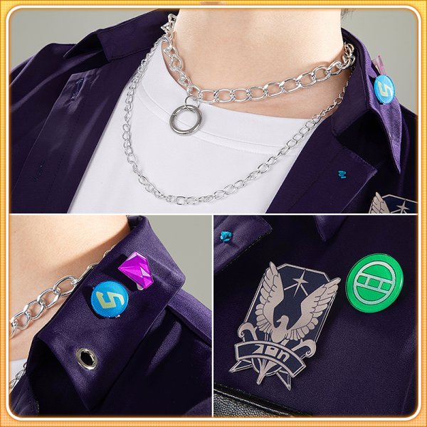 画像9: バーチャルYouTuber Vtuber ネス 新衣装 コスプレ衣装(Tシャツにプリント可能) (9)