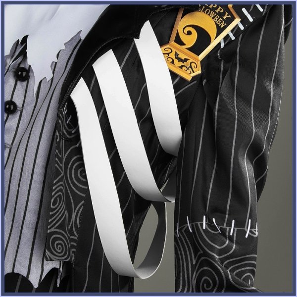 画像10: 【25％OFF】ツイステ風 「Lost in the Book〜始まりのハロウィーン〜」スカリー コスプレ衣装 (10)