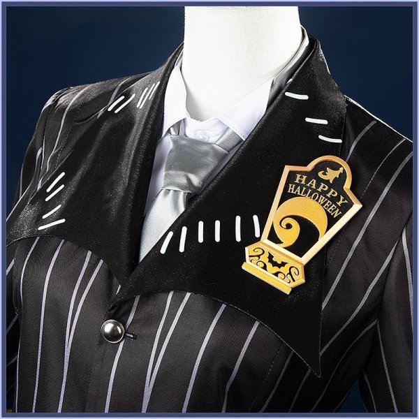 画像5: 【25％OFF&女性S/Mサイズ在庫あり・一週間発送】ツイステ風 「Lost in the Book〜始まりのハロウィーン〜」リドル コスプレ衣装 (5)