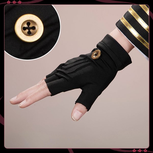 画像14: バーチャルYouTuber Vtuber 弦月藤士郎 三華の樂 コスプレ衣装 (14)