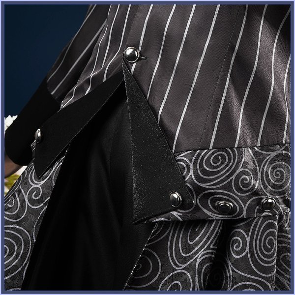 画像8: 【25％OFF&女性S/Mサイズ在庫あり・一週間発送】ツイステ風 「Lost in the Book〜始まりのハロウィーン〜」リドル コスプレ衣装 (8)