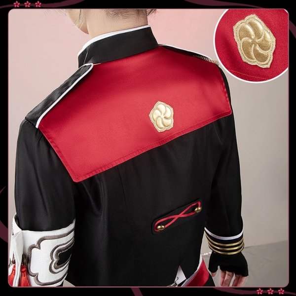 画像15: バーチャルYouTuber Vtuber 弦月藤士郎 三華の樂 コスプレ衣装 (15)