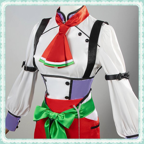 画像8: 【25％OFF】バーチャルYouTuber Vtuber Speciale すず菜 コスプレ衣装 (8)