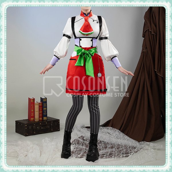 画像2: 【人気商品25％OFF】バーチャルYouTuber Vtuber Speciale すず菜 コスプレ衣装 (2)