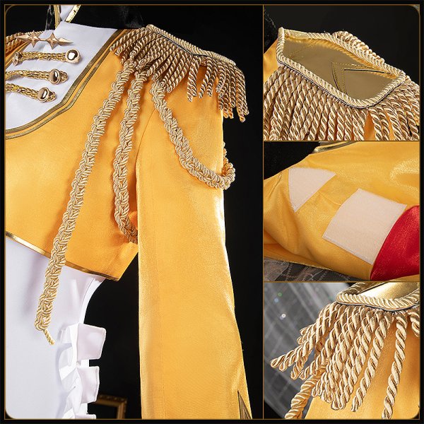 画像8: 【25%OFF】ウマ娘プリティーダービー デュランダル 勝負服 コスプレ衣装 (8)