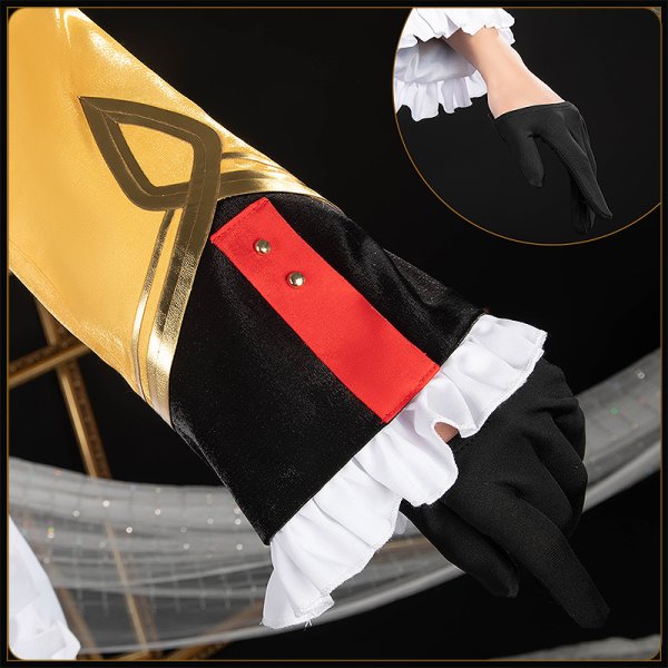 画像9: 【25%OFF】ウマ娘プリティーダービー デュランダル 勝負服 コスプレ衣装 (9)