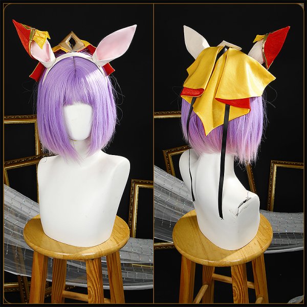 画像13: 【25%OFF】ウマ娘プリティーダービー デュランダル 勝負服 コスプレ衣装 (13)