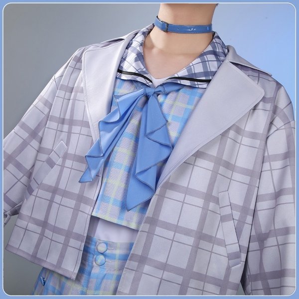 画像6: 【25％OFF】バーチャルYouTuber Vtuber かなえ ニューレトロスタイル セーラー衣装 コスプレ衣装 (6)