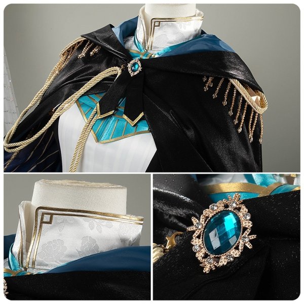 画像8: 【25％OFF】バーチャルYouTuber Vtuber アルス・アルマル 五周年 大人の姿 コスプレ衣装 (8)