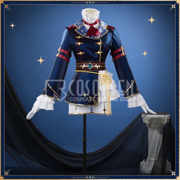画像2: ウマ娘プリティーダービー カルストンライトオ 勝負服 コスプレ衣装 (2)