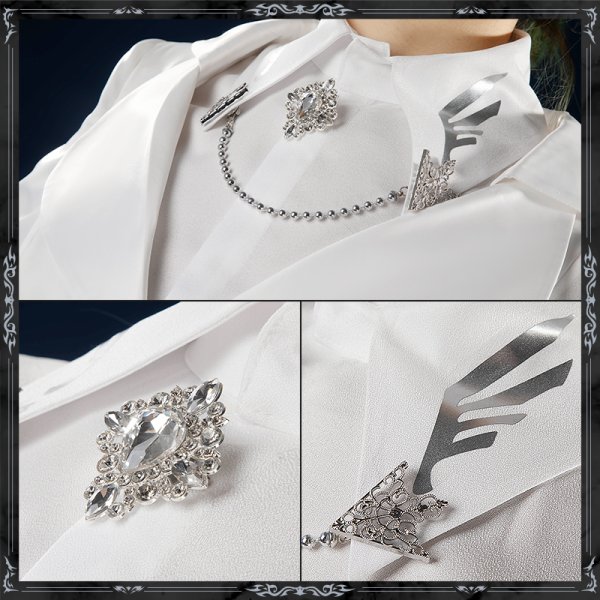 画像8: 【25%OFF】バーチャルYouTuber Vtuber 風楽かなと 天使衣装 コスプレ衣装 (8)