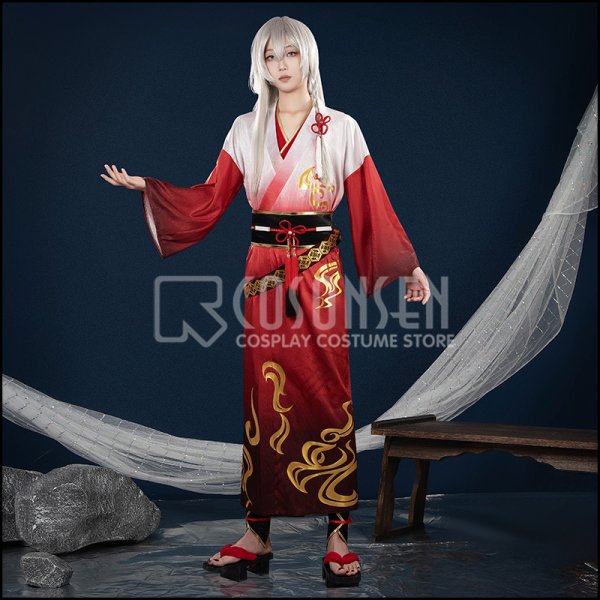 画像5: バーチャル YouTuber Vtuber 甲斐田 鬼化 新衣装 コスプレ衣装 仮面なし (5)