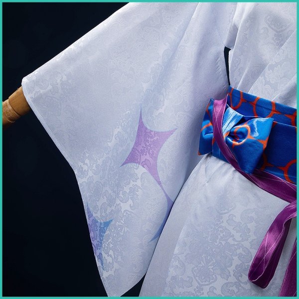 画像11: バーチャルYouTuber Vtuber 星導ショウ 浴衣 コスプレ衣装 (11)