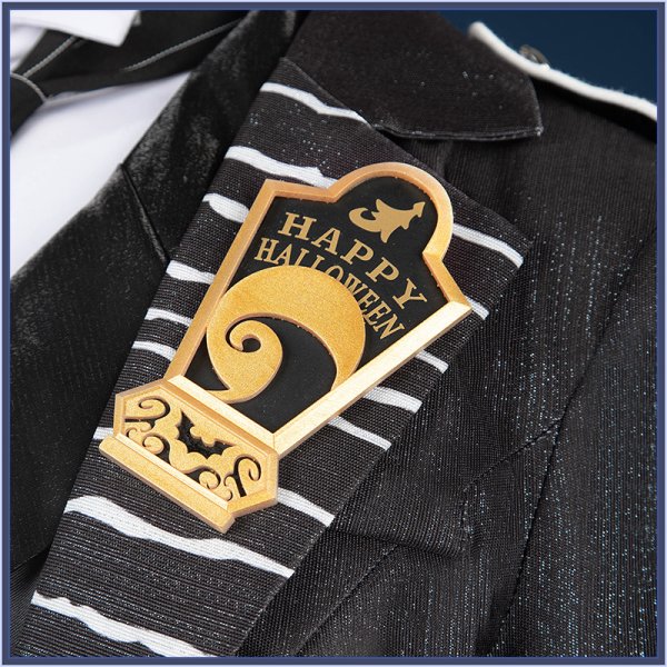 画像7: ツイステ風 「Lost in the Book〜始まりのハロウィーン〜」マレウス コスプレ衣装 (7)