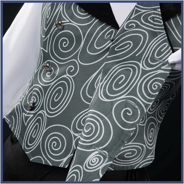 画像13: ツイステ風 「Lost in the Book〜始まりのハロウィーン〜」イデア コスプレ衣装 (13)