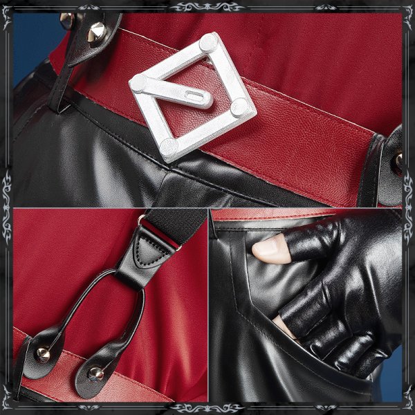 画像14: バーチャルYouTuber Vtuber 渡会ひばり 悪魔衣装 コスプレ衣装 翼と尻尾なし (14)