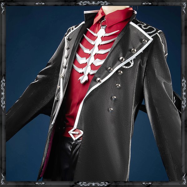 画像6: バーチャルYouTuber Vtuber 渡会ひばり 悪魔衣装 コスプレ衣装 翼と尻尾なし (6)